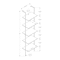 Monarch Specialties Bookshelf, Bookcase, Etagere, Ladder, 5 Tier, 72"H, Office, Bedroom, Metal, Laminate, White I 3687 - alternate 9